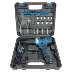 پیچگوشتی شارژی ویوارکس 12ولت مدل vr12v 2a بسته 28 عددی